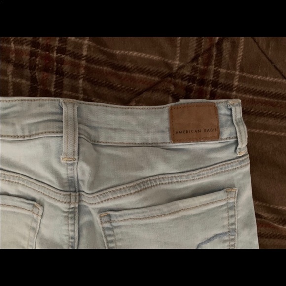 Light blue American Eagle shorts. - Picture 3 of 3